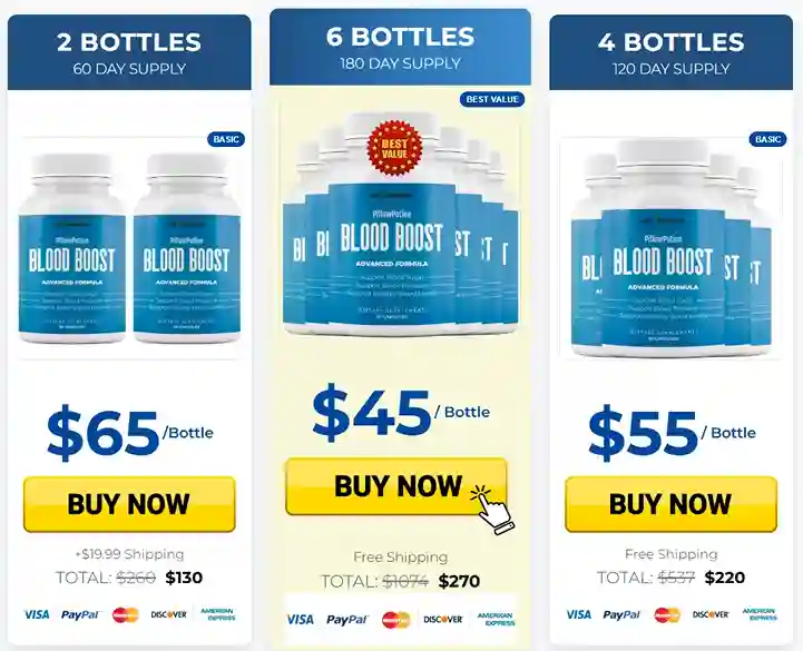Blood Boost price